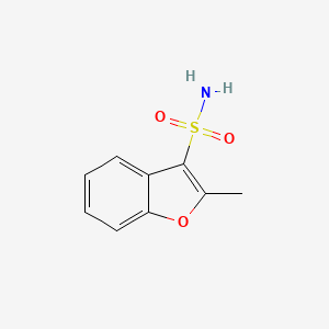 2-Methyl-1-benzofuran-3-sulfonamide