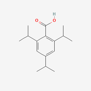 molecular formula C16H24O2 B1347077 2,4,6-Triisopropylbenzoic acid CAS No. 49623-71-4