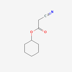 molecular formula C9H13NO2 B1347078 Cyclohexyl cyanoacetate CAS No. 52688-11-6
