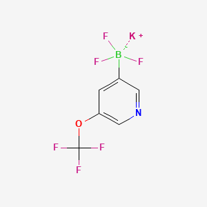 Potassium trifluoro(5-(trifluoromethoxy)pyridin-3-yl)borate