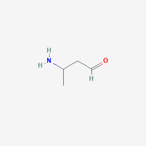 molecular formula C4H9NO B13470854 3-Aminobutanal 