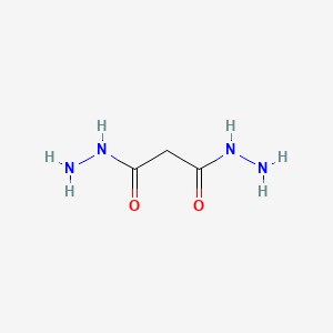 molecular formula C3H8N4O2 B1347089 Propanedioic acid, dihydrazide CAS No. 3815-86-9