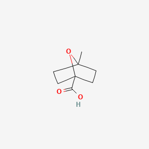 molecular formula C8H12O3 B13470934 4-Methyl-7-oxabicyclo[2.2.1]heptane-1-carboxylic acid 