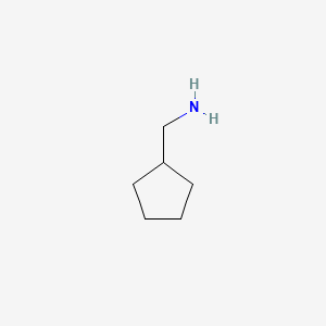 molecular formula C6H13N B1347104 环戊基甲胺 CAS No. 6053-81-2