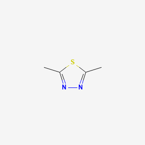 molecular formula C4H6N2S B1347112 2,5-二甲基-1,3,4-噻二唑 CAS No. 27464-82-0