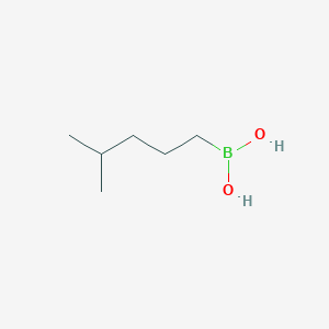 molecular formula C6H15BO2 B13471213 (4-Methylpentyl)boronic acid 