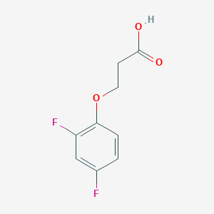 B1347137 3-(2,4-Difluorophenoxy)propanoic acid CAS No. 777-28-6
