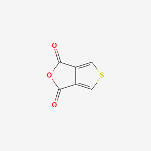 molecular formula C6H2O3S B1347166 1H,3H-Thieno[3,4-c]furan-1,3-dione CAS No. 6007-85-8
