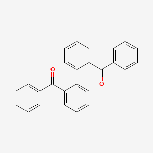 molecular formula C26H18O2 B1347170 2,2'-Dibenzoylbiphenyl CAS No. 24018-00-6