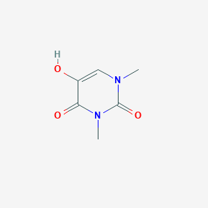 molecular formula C6H8N2O3 B1347179 1,3-二甲基-5-羟基尿嘧啶 CAS No. 20406-86-4
