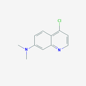 molecular formula C11H11ClN2 B1347212 4-氯-N,N-二甲基喹啉-7-胺 CAS No. 178984-46-8