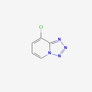 molecular formula C5H3ClN4 B1347223 8-氯四唑并[1,5-a]吡啶 CAS No. 40971-88-8