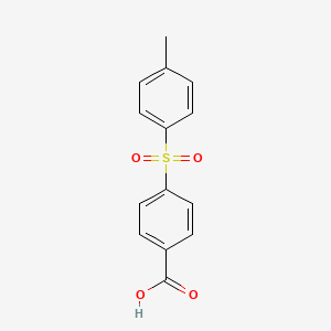 molecular formula C14H12O4S B1347227 4-(4-Methylphenyl)sulfonylbenzoic acid CAS No. 7402-82-6