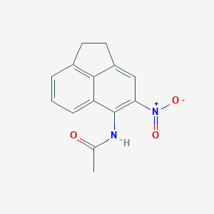 molecular formula C14H12N2O3 B1347229 N-(4-nitro-1,2-dihydroacenaphthylen-5-yl)acetamide CAS No. 4889-61-6