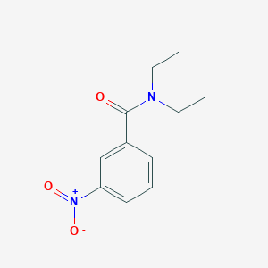 molecular formula C11H14N2O3 B1347246 N,N-二乙基-3-硝基苯甲酰胺 CAS No. 2433-21-8