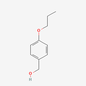 molecular formula C10H14O2 B1347248 (4-丙氧基苯基)甲醇 CAS No. 90925-43-2