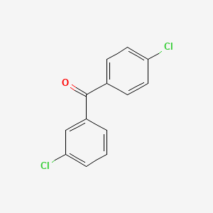molecular formula C13H8Cl2O B1347251 3,4'-二氯苯甲酮 CAS No. 7498-66-0