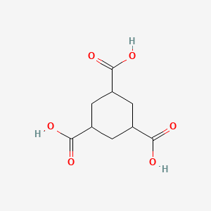 molecular formula C9H12O6 B1347256 Acide cyclohexane-1,3,5-tricarboxylique CAS No. 25357-95-3