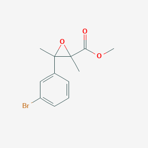 Methyl 3-(3-bromophenyl)-2,3-dimethyloxirane-2-carboxylate