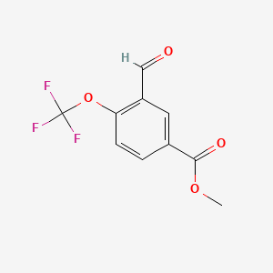 Methyl 3-formyl-4-(trifluoromethoxy)benzoate