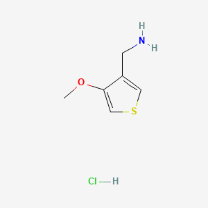 1-(4-Methoxythiophen-3-yl)methanamine hydrochloride