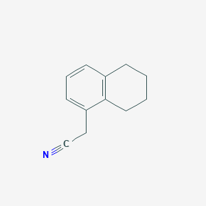 2-(5,6,7,8-Tetrahydronaphthalen-1-YL)acetonitrile