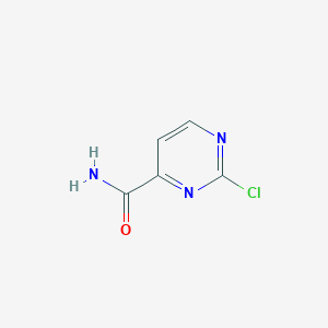 molecular formula C5H4ClN3O B1347304 2-氯嘧啶-4-甲酰胺 CAS No. 22536-66-9
