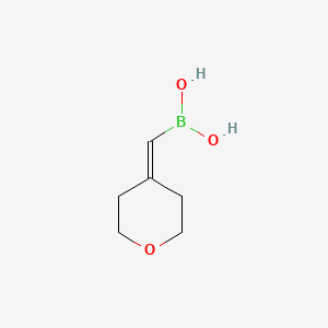 [(Oxan-4-ylidene)methyl]boronic acid