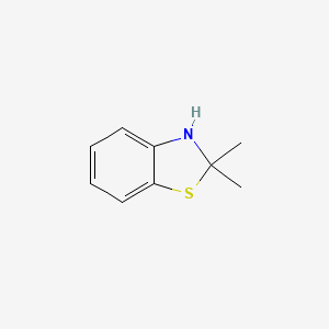 B1347313 Benzothiazole, 2,3-dihydro-2,2-dimethyl- CAS No. 25111-89-1