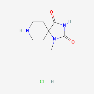 1-Methyl-1,3,8-triazaspiro[4.5]decane-2,4-dione hydrochloride