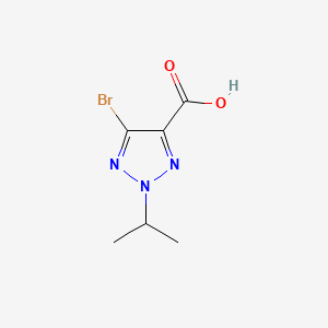 5-bromo-2-(propan-2-yl)-2H-1,2,3-triazole-4-carboxylic acid