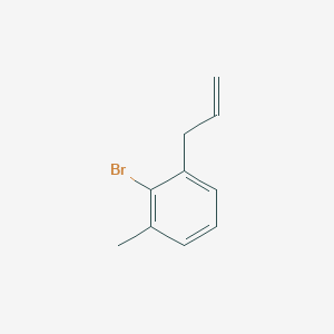 2-Bromo-1-methyl-3-(prop-2-en-1-yl)benzene