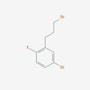 4-Bromo-2-(3-bromopropyl)iodobenzene