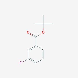 molecular formula C11H13FO2 B13473274 Tert-butyl 3-fluorobenzoate CAS No. 831-34-5