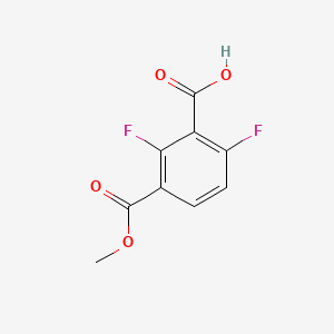 2,6-Difluoro-3-(methoxycarbonyl)benzoic acid