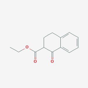 molecular formula C13H14O3 B1347338 1-氧代-1,2,3,4-四氢萘-2-羧酸乙酯 CAS No. 6742-26-3
