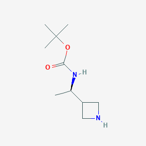 tert-butyl N-[(1R)-1-(azetidin-3-yl)ethyl]carbamate