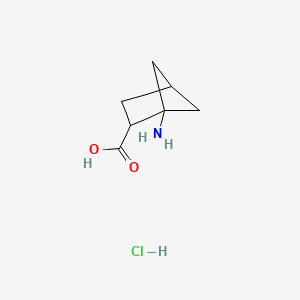 1-Aminobicyclo[2.1.1]hexane-2-carboxylic acid hydrochloride