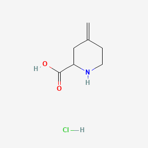 4-Methylidenepiperidine-2-carboxylicacidhydrochloride