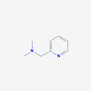 molecular formula C8H12N2 B1347352 2-(Dimethylaminomethyl)pyridine CAS No. 43071-19-8