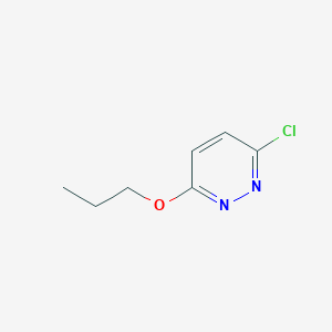 molecular formula C7H9ClN2O B1347354 3-Chloro-6-propoxypyridazine CAS No. 5788-60-3