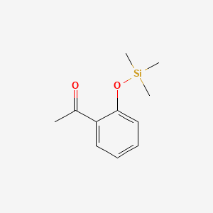 molecular formula C11H16O2Si B13473570 Acetophenone, 2'-(trimethylsiloxy)- CAS No. 33342-85-7