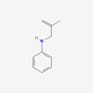 molecular formula C10H13N B1347358 N-(2-Methylallyl)aniline CAS No. 22774-81-8