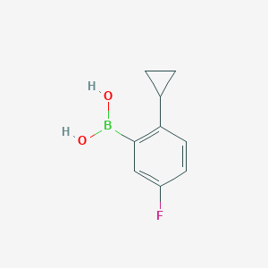 (2-Cyclopropyl-5-fluorophenyl)boronic acid