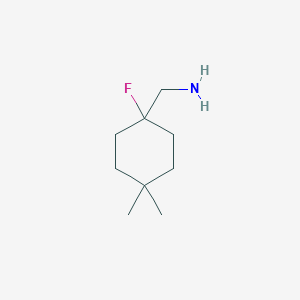 (1-Fluoro-4,4-dimethylcyclohexyl)methanamine