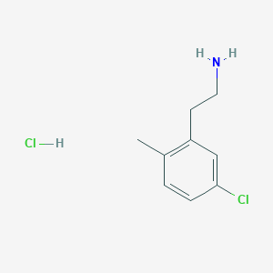 2-(5-Chloro-2-methylphenyl)ethan-1-amine hydrochloride