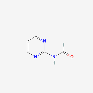 molecular formula C5H5N3O B1347374 N-(2-pyrimidinyl)formamide CAS No. 31354-57-1