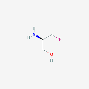 molecular formula C3H8FNO B13473800 (R)-2-Amino-3-fluoropropan-1-ol 