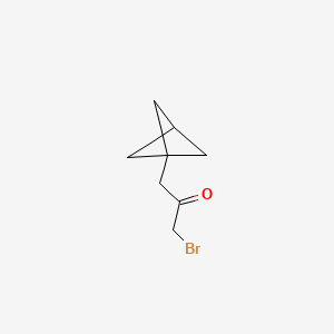 1-{Bicyclo[1.1.1]pentan-1-yl}-3-bromopropan-2-one