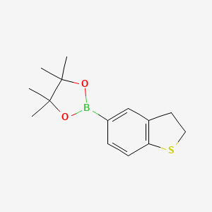 molecular formula C14H19BO2S B13473809 2-(2,3-Dihydro-1-benzothiophen-5-yl)-4,4,5,5-tetramethyl-1,3,2-dioxaborolane 